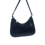 CARTERA CROCO NEGRA A4391 EAO
