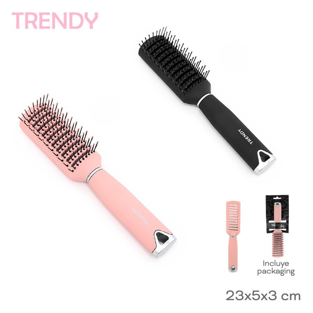 CEPILLO TRENDY ROSA/NEGRO ART 31762 FAO