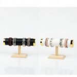 EXHIBIDOR DE PULSERAS COLOR NEGRO/BLANCO ART L1475 EAO