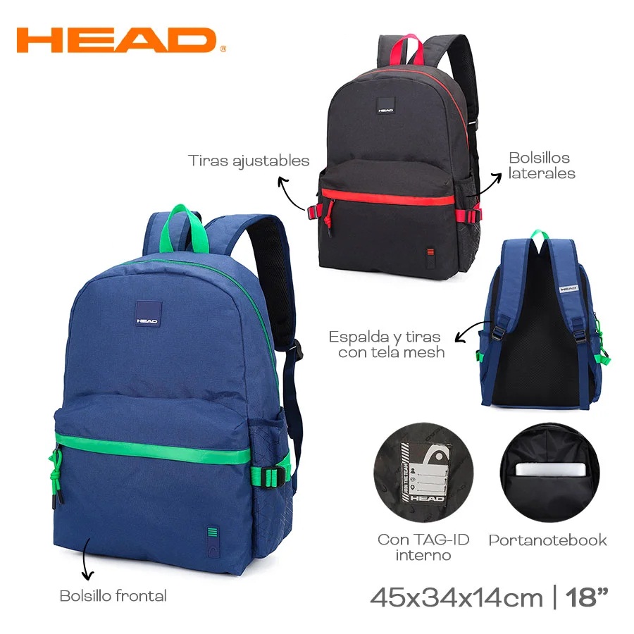 MOCHILA HEAD  ART 21958 AAO