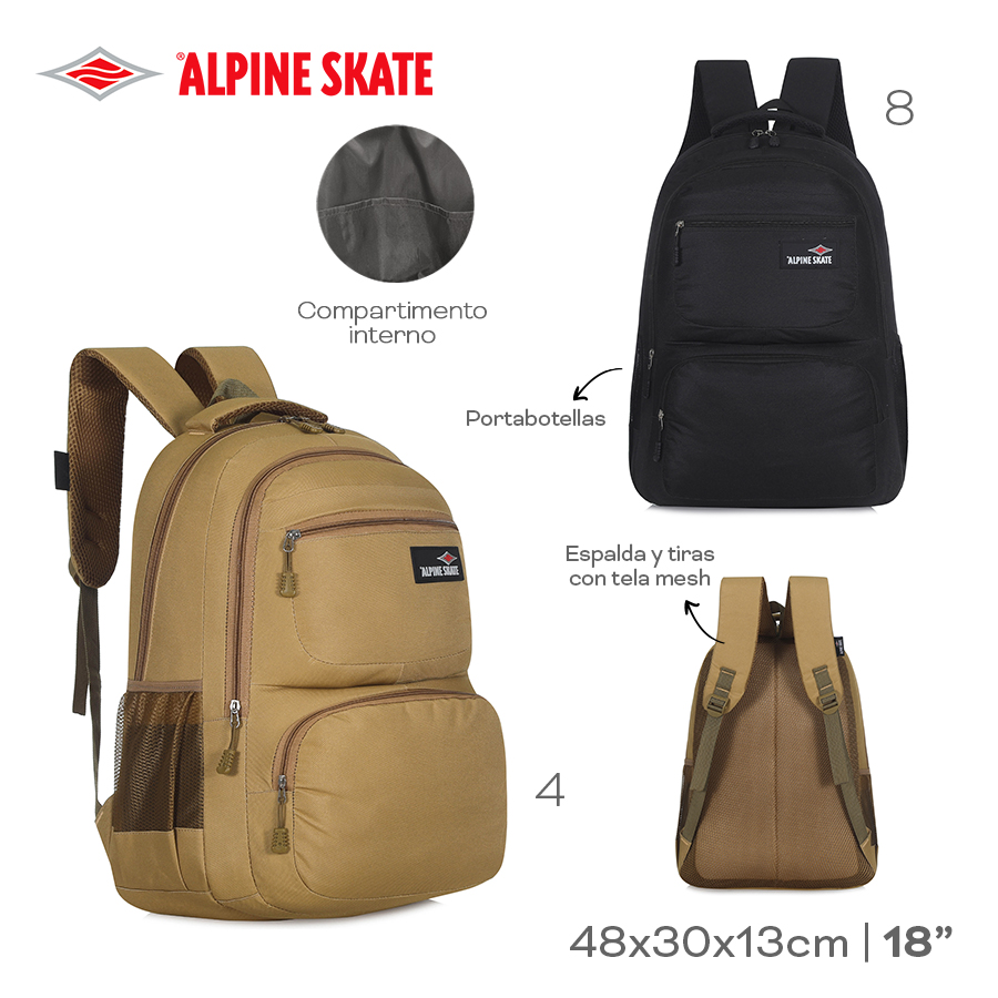 MOCHILA ALPINE SKATE ART 17751 AAO