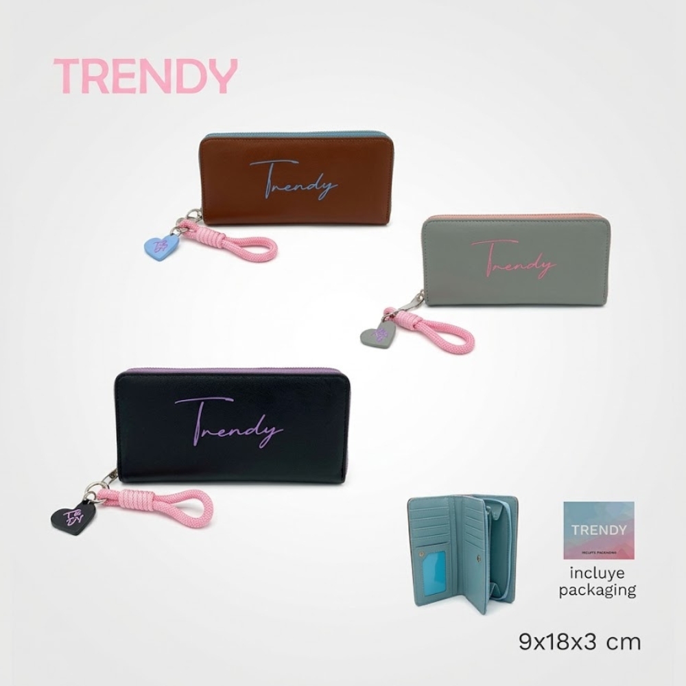 BILLETERA TRENDY C/ LLAVERO DESMONTABLE 29060 CAO