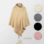PONCHO TEJIDO WAFFLE ART 34UO8388 DAO