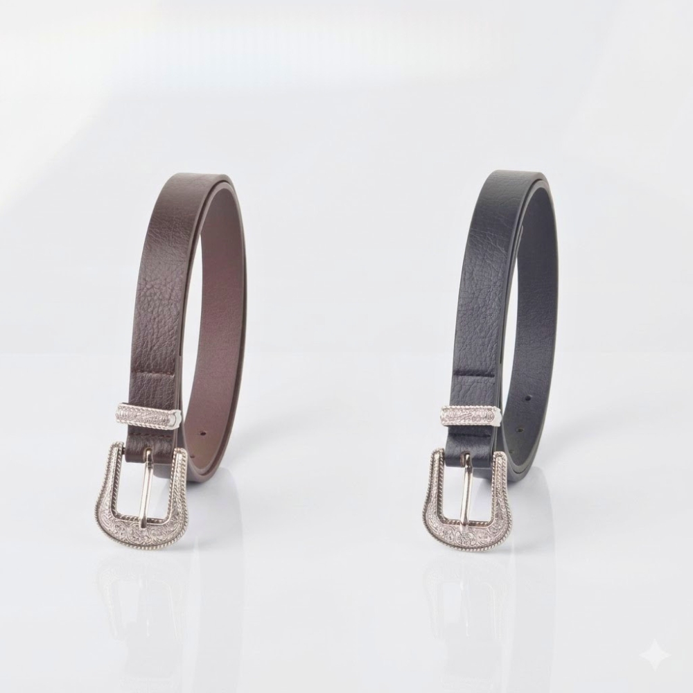 CINTO PU HEBILLA METALICA REPUJADO ART 34UO8396 DAO