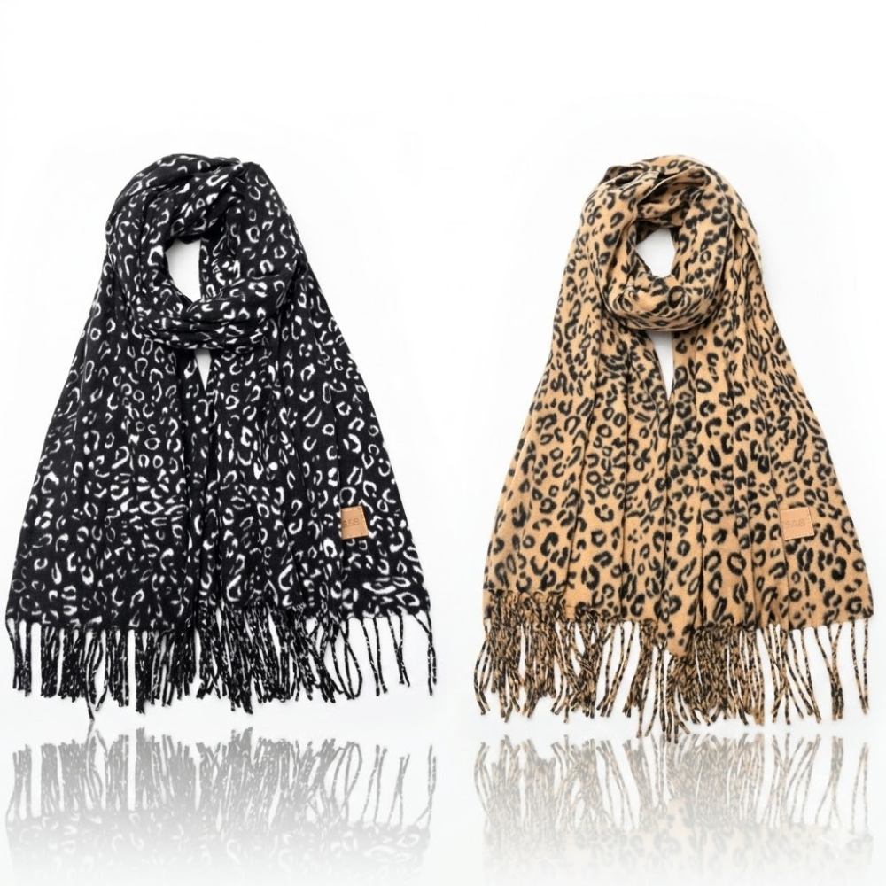 RUANA ANIMAL PRINT 70x180CM ART 43717 DAO