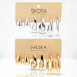 SET DE AROS ARG X3 UND GOLDEN / SILVER ART 44478 DAO