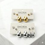 SET DE AROS X3 UND GOLDEN / SILVER ART 44503 DAO
