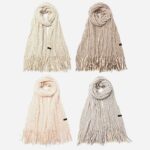 RUANA COMBINADA CHENILLE 60x180CM ART 43521 EAO