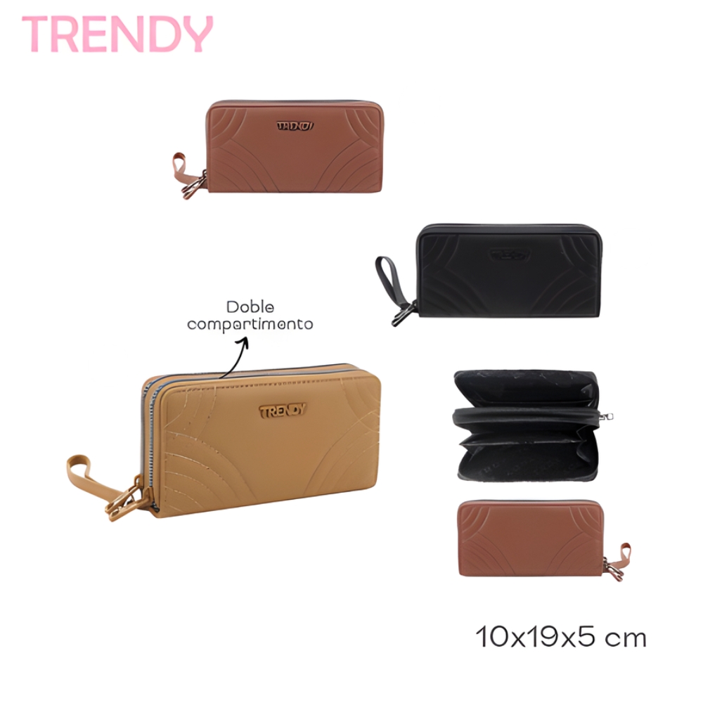 BILLETERA FICHERO DOBLE TRENDY ART 31190 DAO