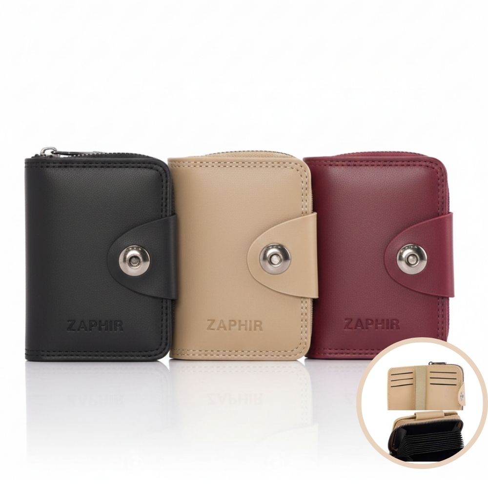 BILLETERA TARJETERO PU LISO ART TA0044Z DAO