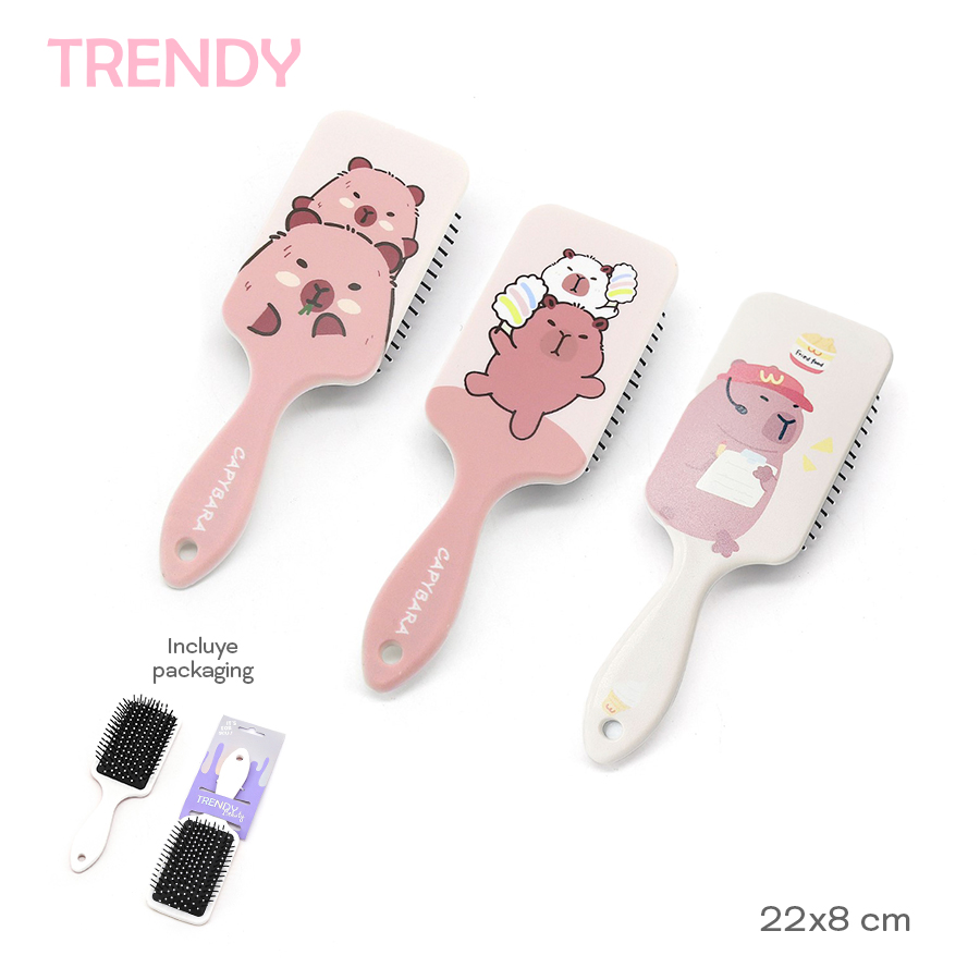 CEPILLO TRENDY RECT CAPIBARA ART 30501 FAO
