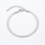 PULSERA ACERO BLANCO APU-CHAT3X18+5P AAO