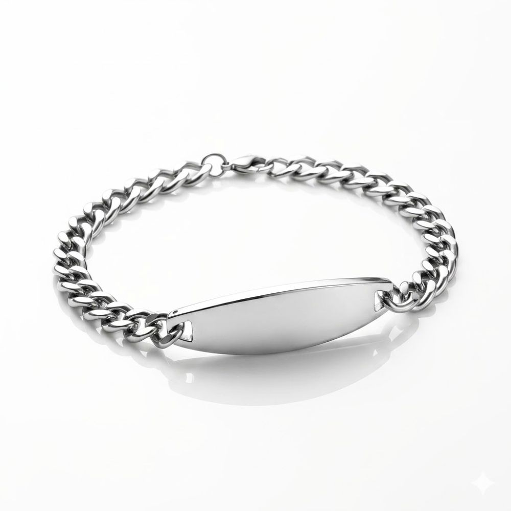 PULSERA C/CHAPA IDENTIFICADORA DAMA EAO