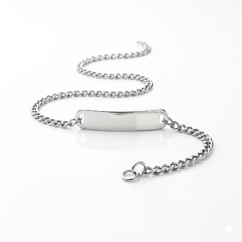 PULSERA C/CHAPA IDENTIFICADORA HOMBRE EAO