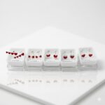 ABRIDORES ACERO LAMINADO PLATA ESMALTADO CORAZON EAO