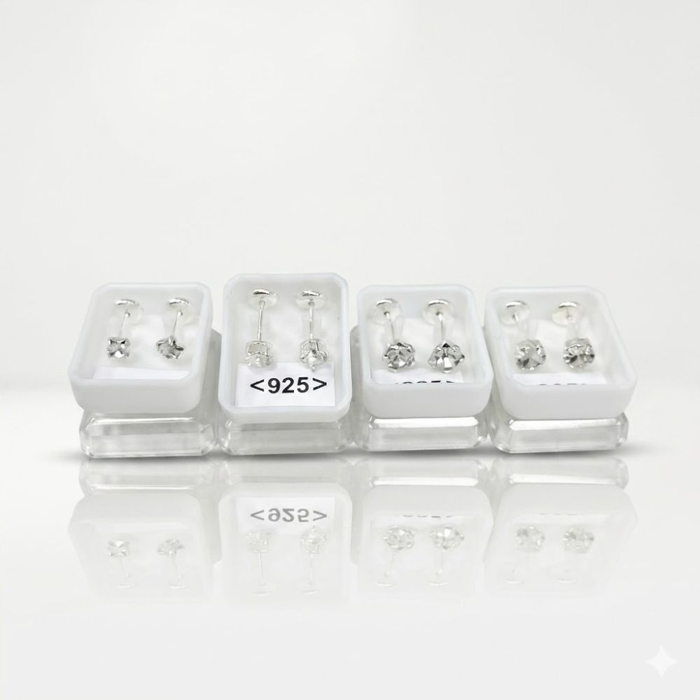 ABRIDORES ACERO LAMINADO PLATA STRASS EAO