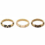 PULSERA EN SET GOLDEN NEW ART BR3673 AAO