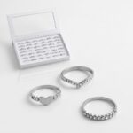 ANILLO ACERO STRASS ART AN2002 FAO