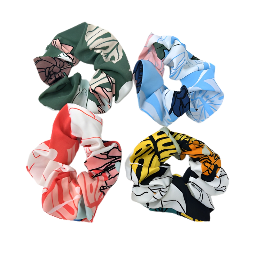 SCRUNCHIE ESTAMPADO VELVET ART PL-1610-04 AAO