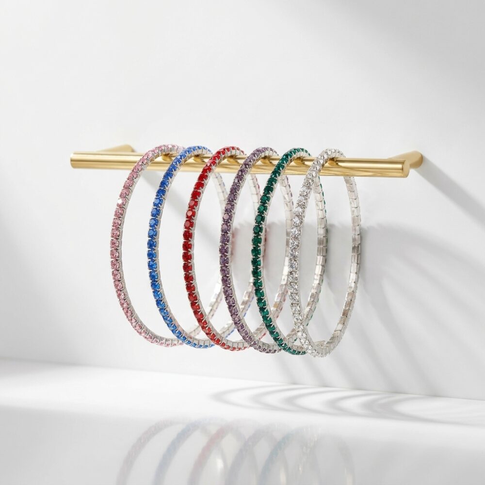 PULSERA FANTASIA ELASTICA C/STRASS APU212 FAO