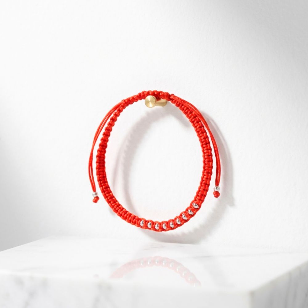 PULSERA HILO ACERO C/BOLITAS ACERO X1 ART APUHILO140 GAO