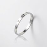 PULSERA RIGIDA ACERO QUIRURGICO C/CIERRE INTERNO APUL28 FAO