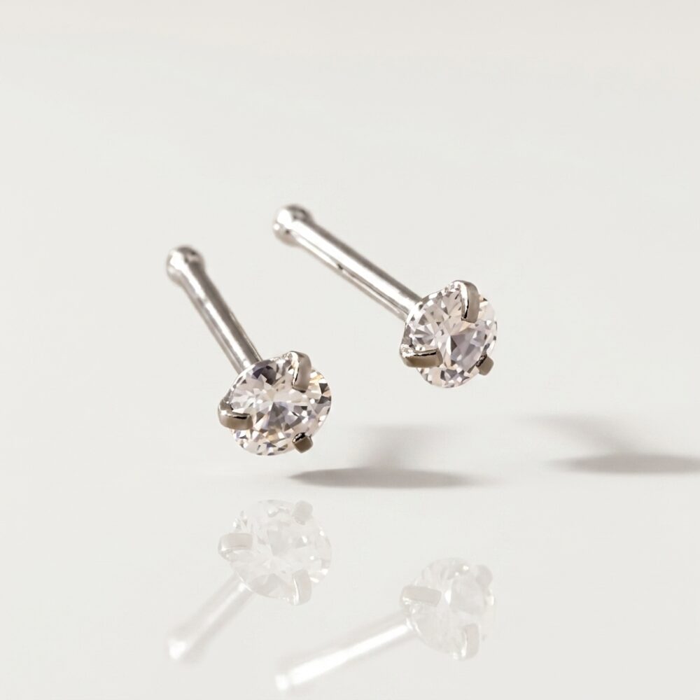 ARO PIERCING NARIZ ENGARZADO CORAZON CAJA X40UND BP623 GAO