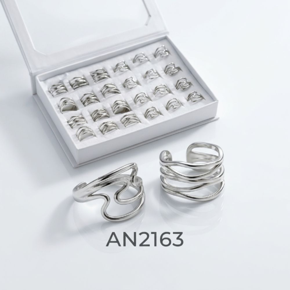 ANILLO ACERO FORMAS ART AN2163 FAO