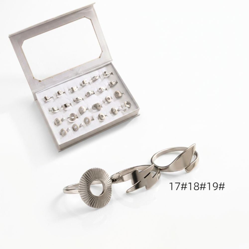 ANILLO ACERO FORMAS ART AN2173 GAO
