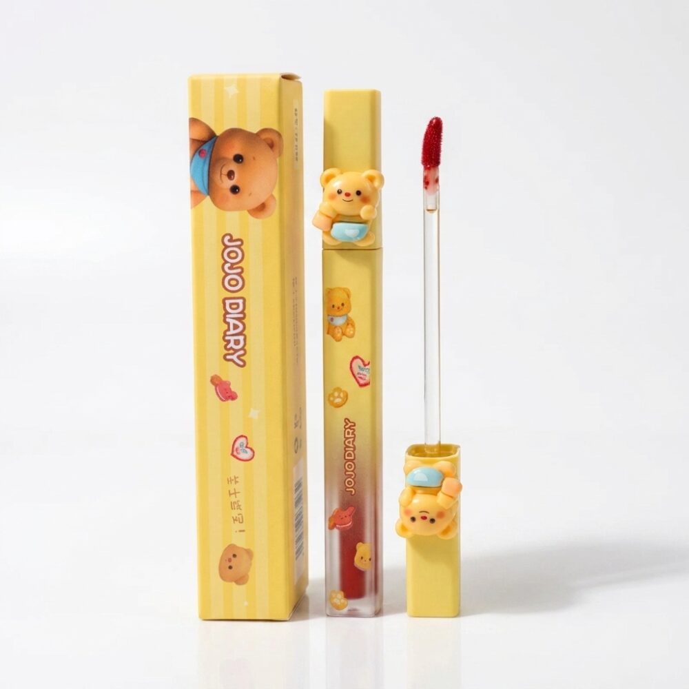 BRILLO LABIAL C/COLOR OSO JOJO DIARY ART XZF-JJ092 FAO