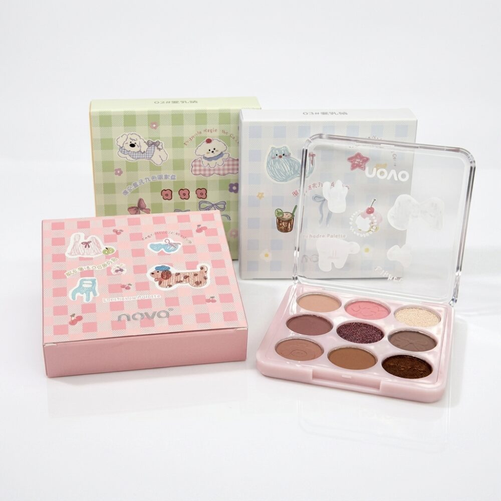 PALETA DE SOMBRAS FINGERTIP MAGIC ART XZF-6420 FAO