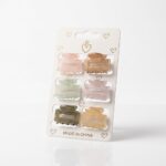 SET BROCHES X6 BRILLOS ART 54623 FAO