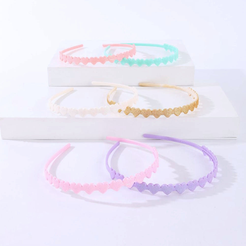 SET VINCHA X2 C/CORAZONES BRILLO ART 54069 FAO