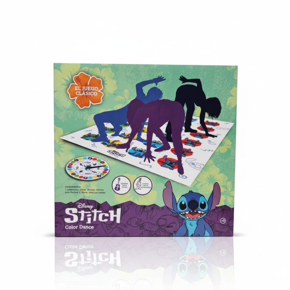 ALFOMBRA DE BAILE STITCH ESTILO TWISTER ART 56980 GAO