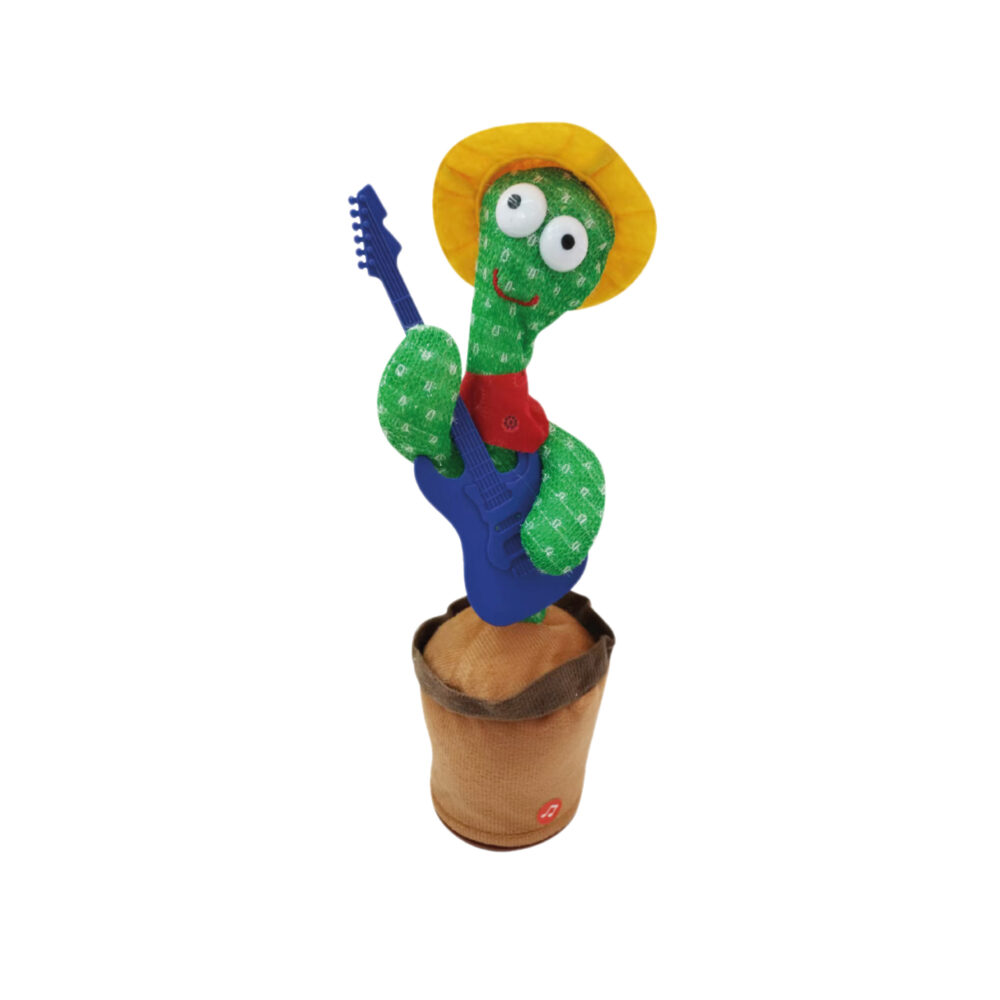 CACTUS BAILARIN LUZ Y SONIDO CARGA USB ART 56385 GAO