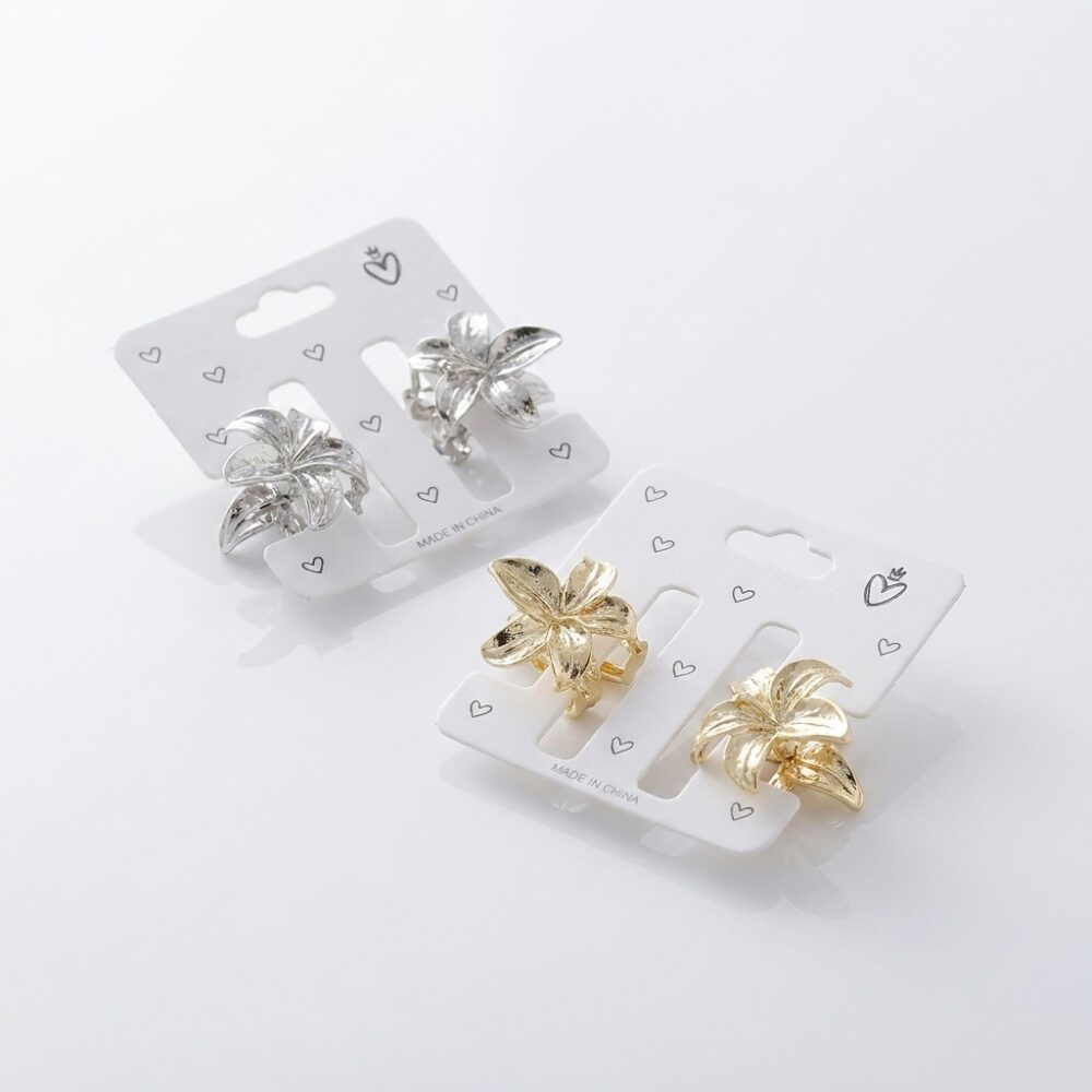BROCHE METAL FORMA CARACOL DORADO/PLATEADO ART 54779 FAO