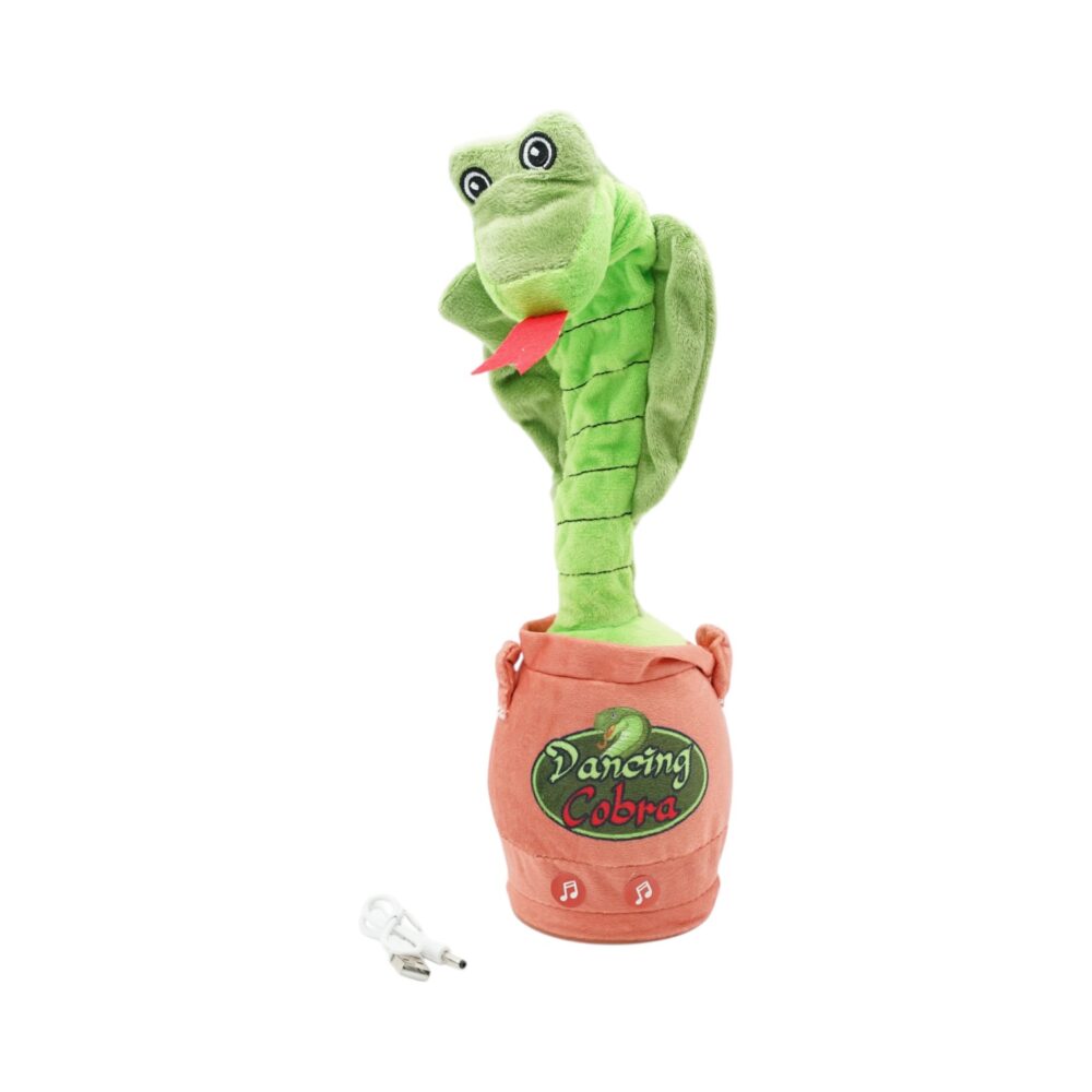 SERPIENTE BAILARINA LUZ Y SONIDO CARGA USB ART 56388 GAO
