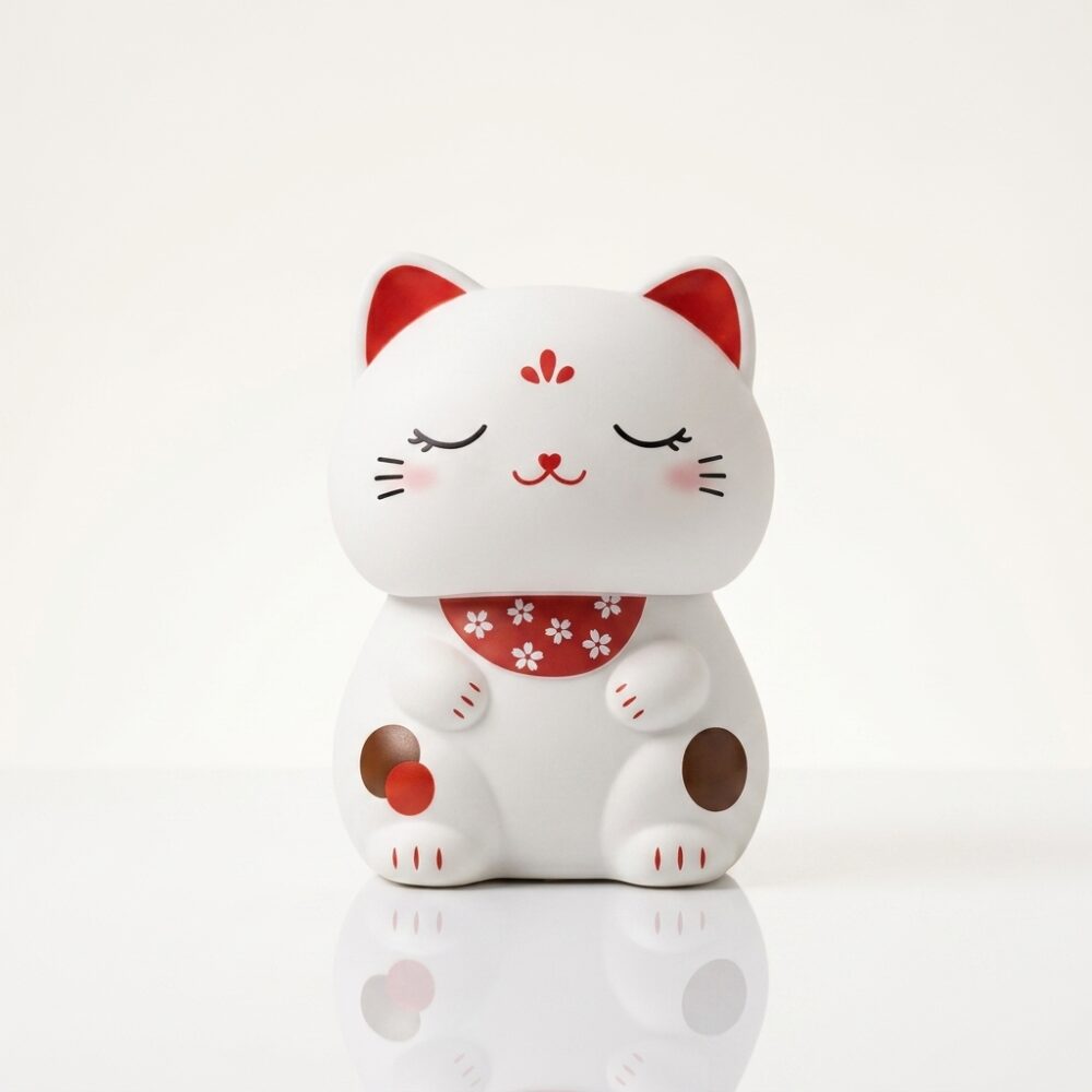 GATO DE LA SUERTE CHICO CABEZA GRANDE ART MYL23073-1 GAO