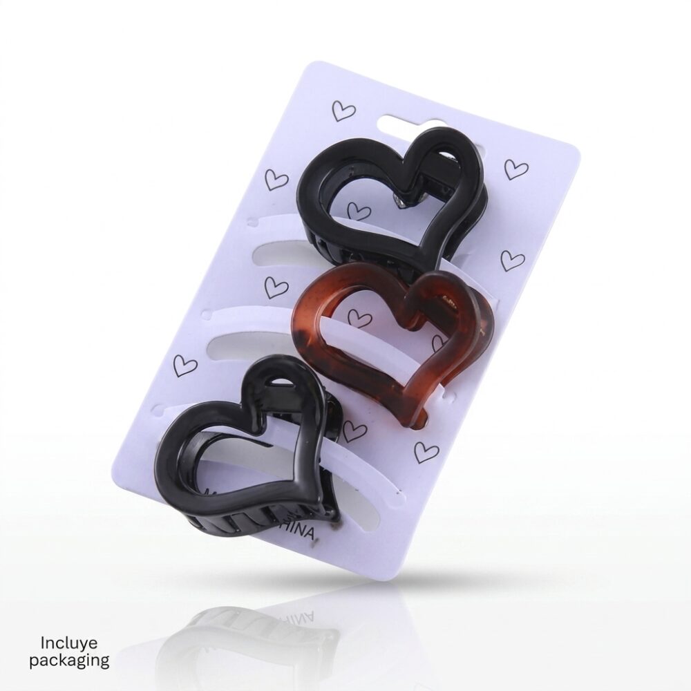SET BROCHES CORAZON X3 ART 53970 GAO