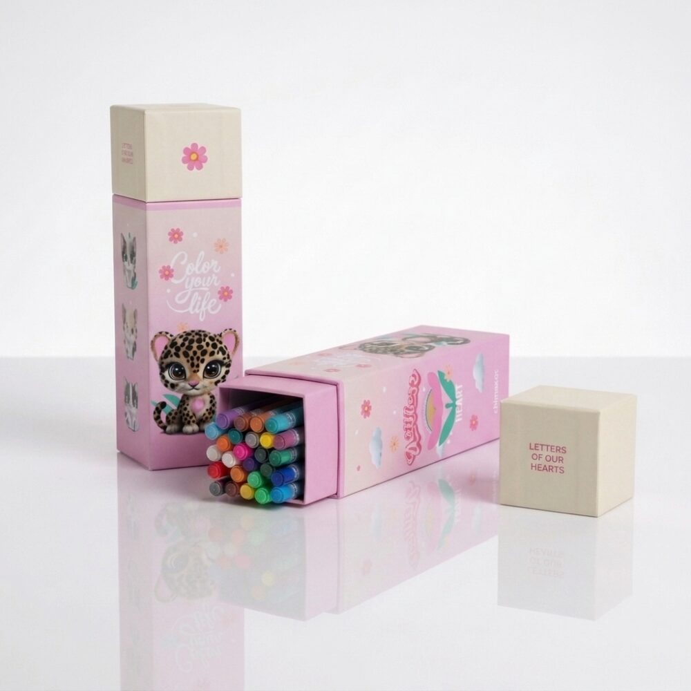 SET LAPICES COLORES BORRABLES POODLE X24 ART ST213 GAO