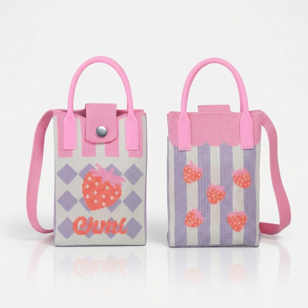 CARTERA TEJIDA STRAWBERRY ART TX65 GAO