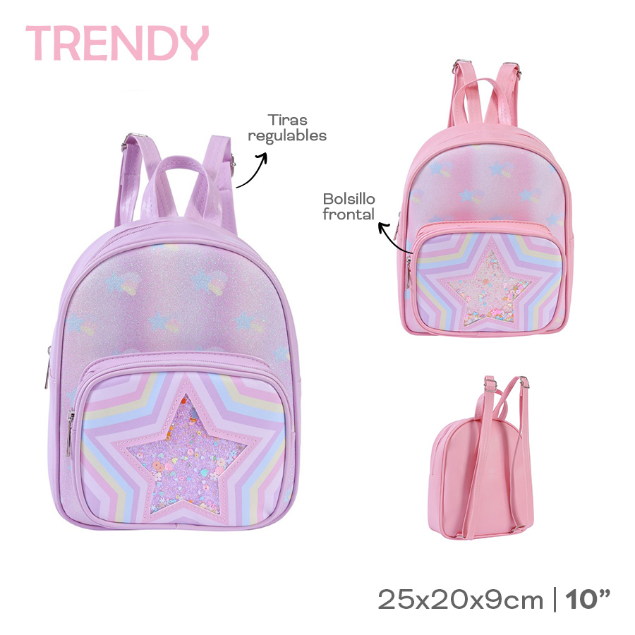 MOCHILA STAR INFANTIL TRENDY ART 53770 GAO