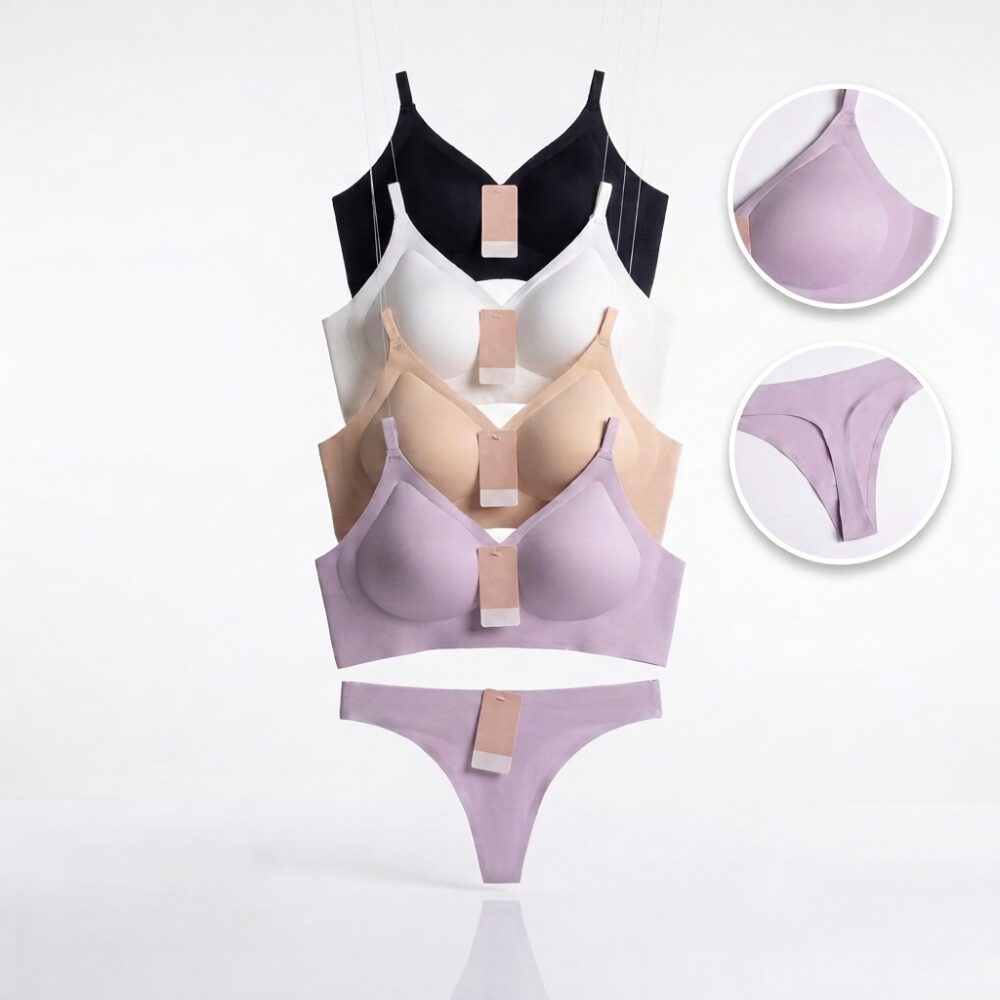 CONJUNTO ROPA INTERIOR INVISIBLE ART 9717 GAO