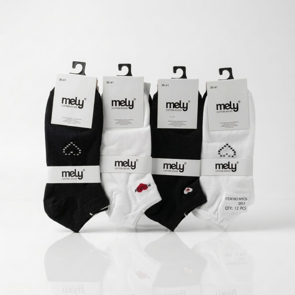 MEDIAS CORTAS DE MELY SET X3 PARES ART MYC8-0051/200 GAO