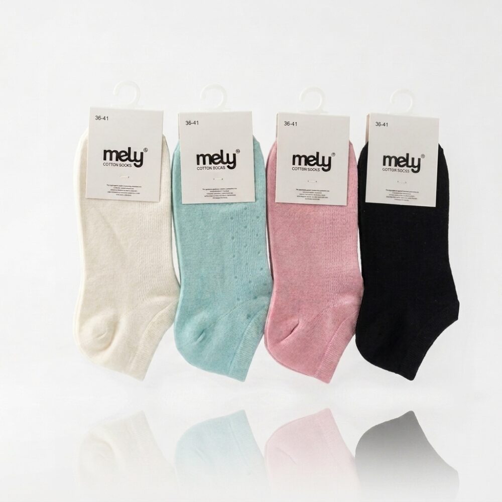 MEDIAS CORTAS DE MUJER MELY SET X3 PAR ART MYC8-0024/200 GAO