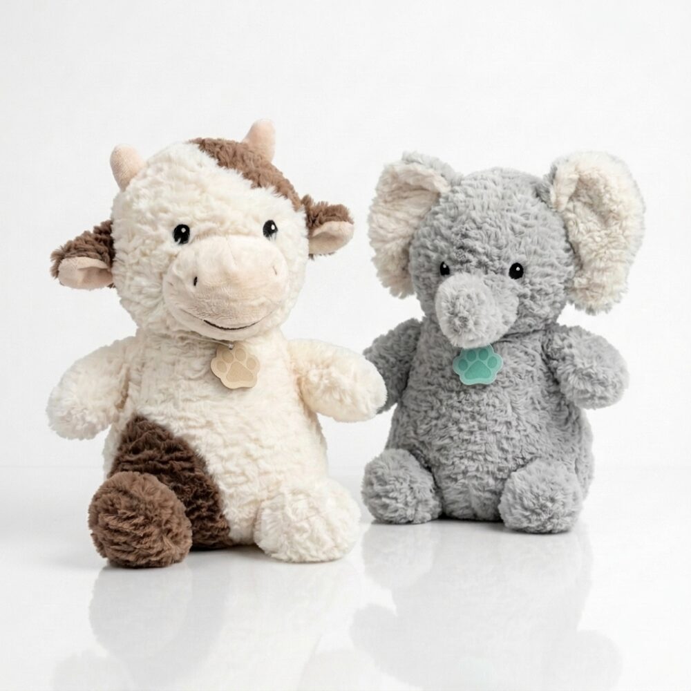 PELUCHE DE ELEFANTE/ CABRA 30CM ART MYF3-0039/30 GAO