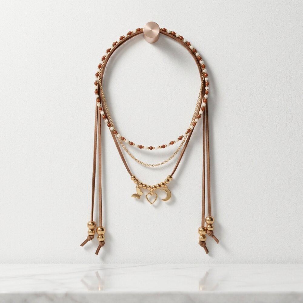 COLLARES TEXTURE CHARMS ART B22723 IAO