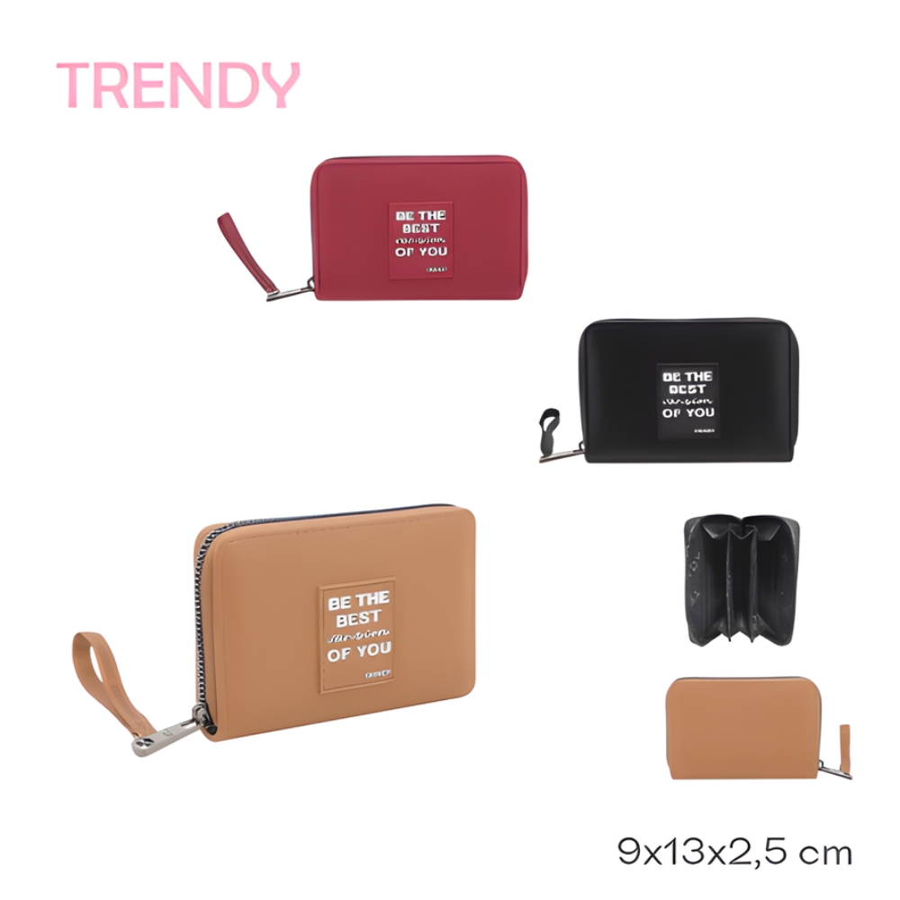 BILLETERA CORTA SIMPLE TRENDY ART 31198 DAO