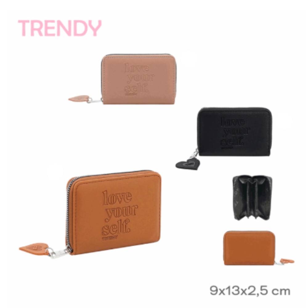 BILLETERA TRENDY CORTA SIMPLE ART 31203 DAO