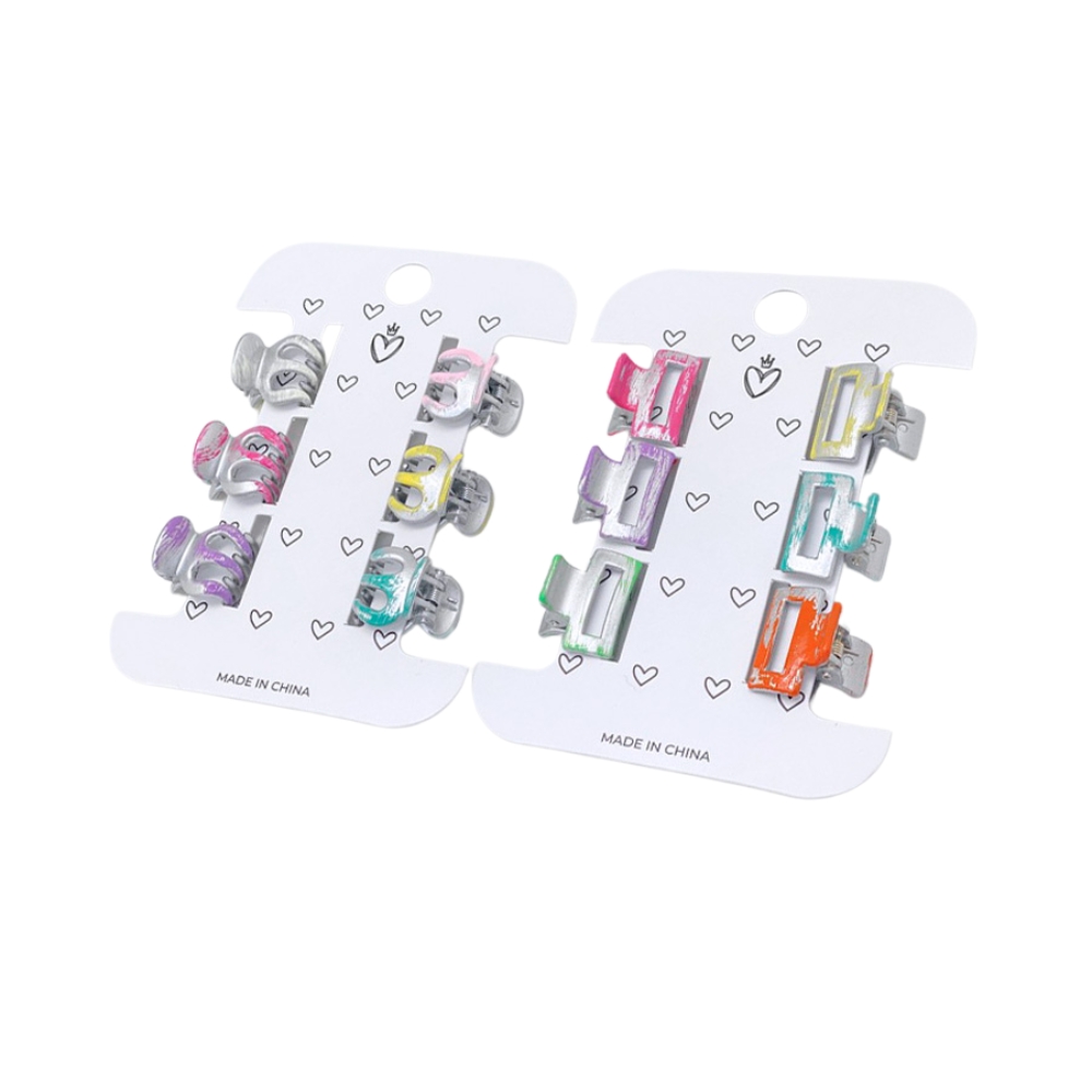 BROCHES X6 EFECTO GASTADO TRENDY ART 54839 FAO